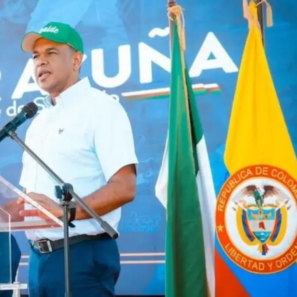 Al alcalde de Sincelejo, Yahir Acuña, en polémica por pedir permiso para irse al mundial. Foto: Colprensa