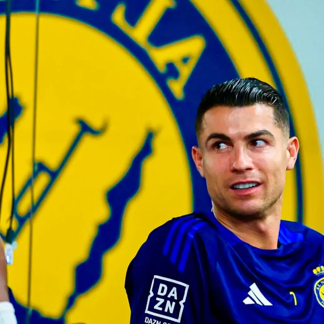 El delantero colombiano Jhon Jáder Durán ha tenido varias conversaciones con Ronaldo desde que llegó al club árabe. Solían compartir ataque. FOTO: TOMADA DEL INSTAGRAM DE CRISTIANO RONALDO