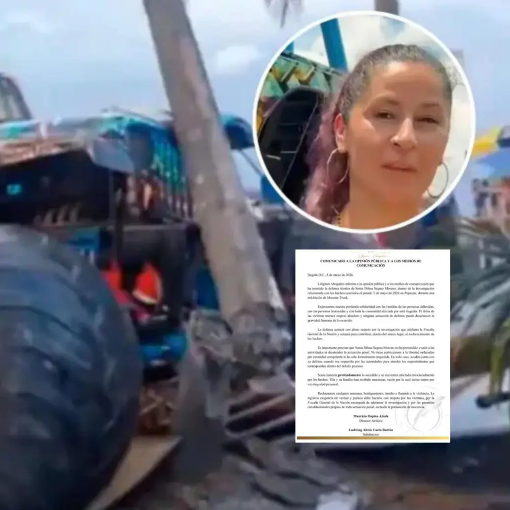 La piloto con más de 30 años de experiencia rompió el silencio a través de su equipo jurídico. Foto: redes sociales y cortesía. 