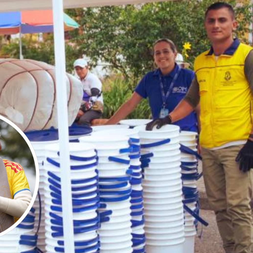 Inició la entrega de asistencia humanitaria en 30 municipios del occidente del país golpeados por el sismo del 10 de agosto, una respuesta de emergencia respaldada por donaciones de Estados Unidos. FOTO: OIM y Colprensa