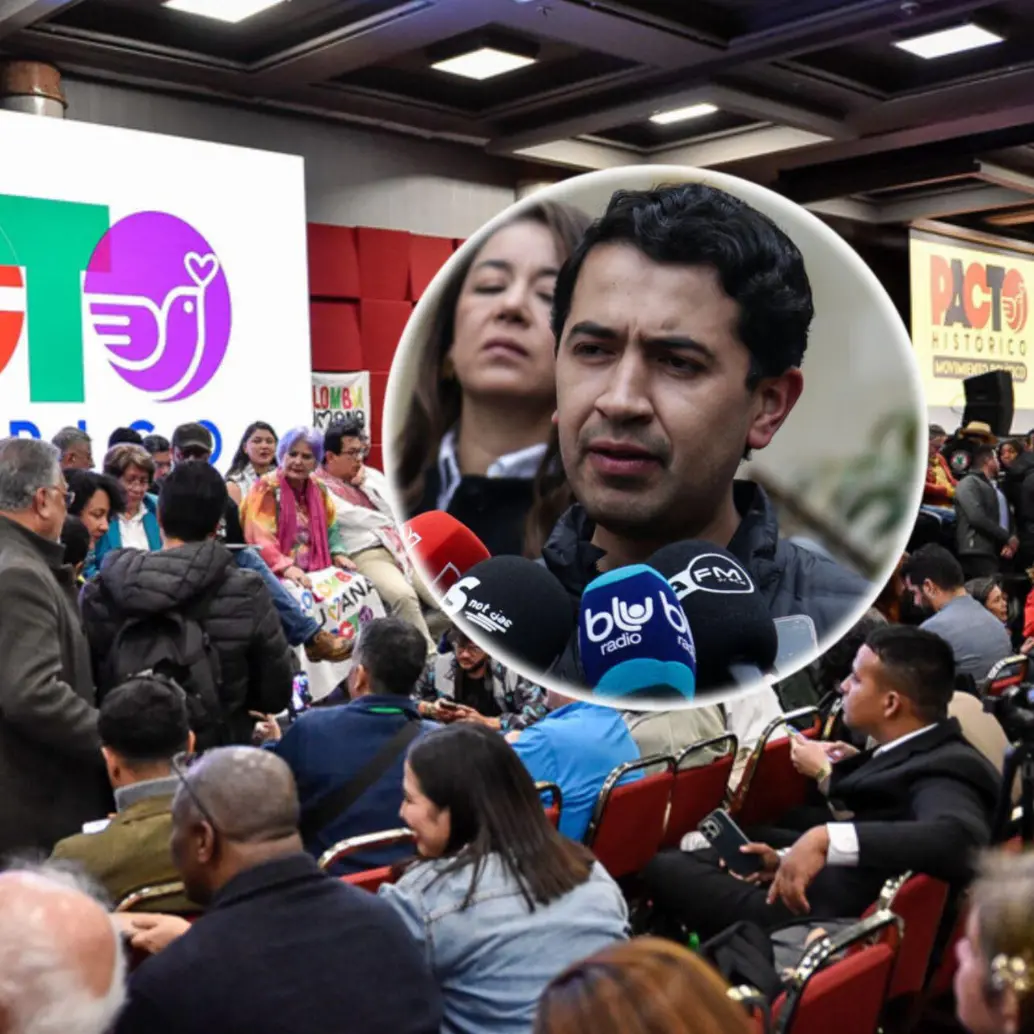 Daniel Briceño busca que el Pacto Histórico devuelva lo que le fue brindado por el CNE en la reposición de votos correspondiente a las elecciones legislativas del 2022. Fotos: Colprensa