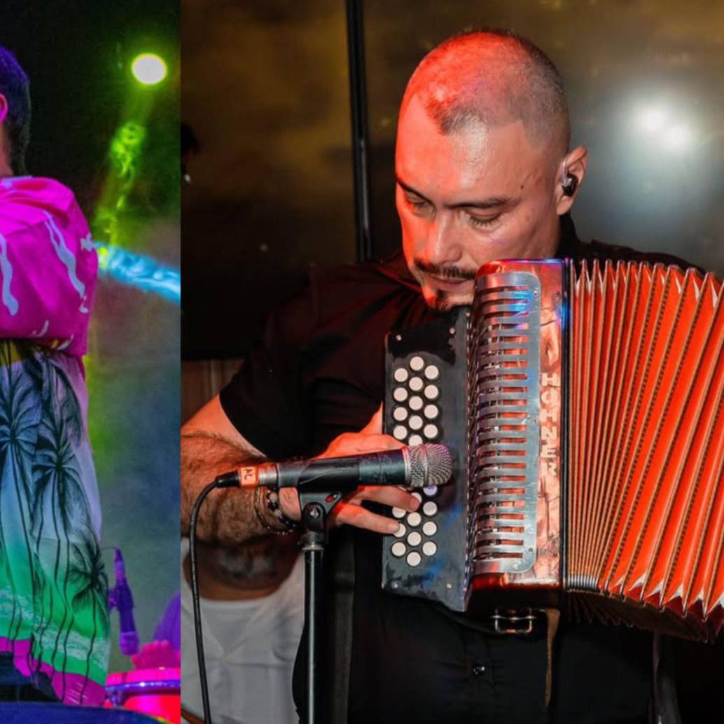 Robinson Damián y Carlos Colmenares buscan seguir con el legado de una agrupación que marcó la historia del vallenato a mediados de los 90. Fotos: redes sociales 