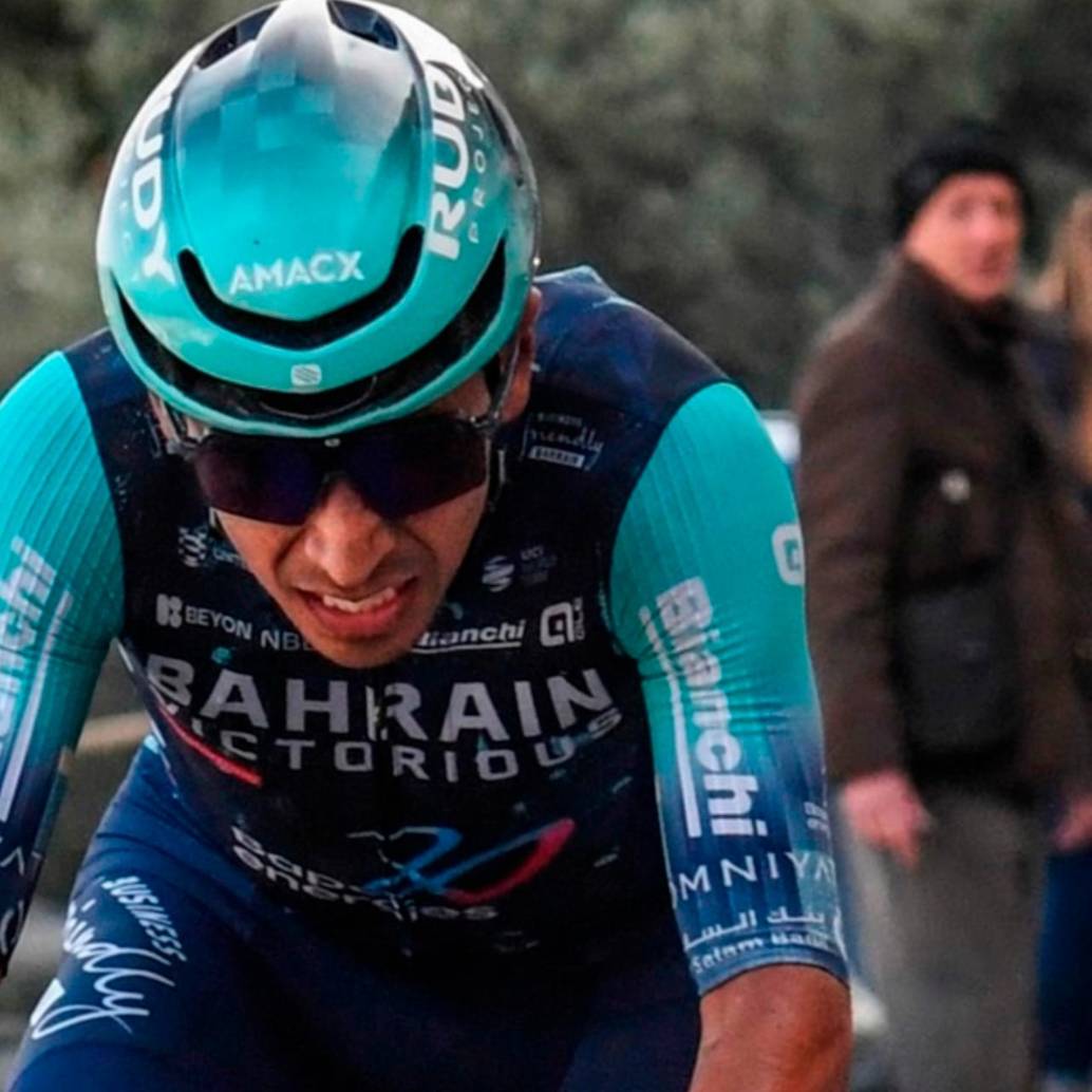 El ciclista Santiago Buitrago, que tiene su casa en el Oriente Antioqueño, es una de las cartas fuertes de Bahrain para esta temporada. Foto: tomada del Instagram de @santiagobuitrago09
