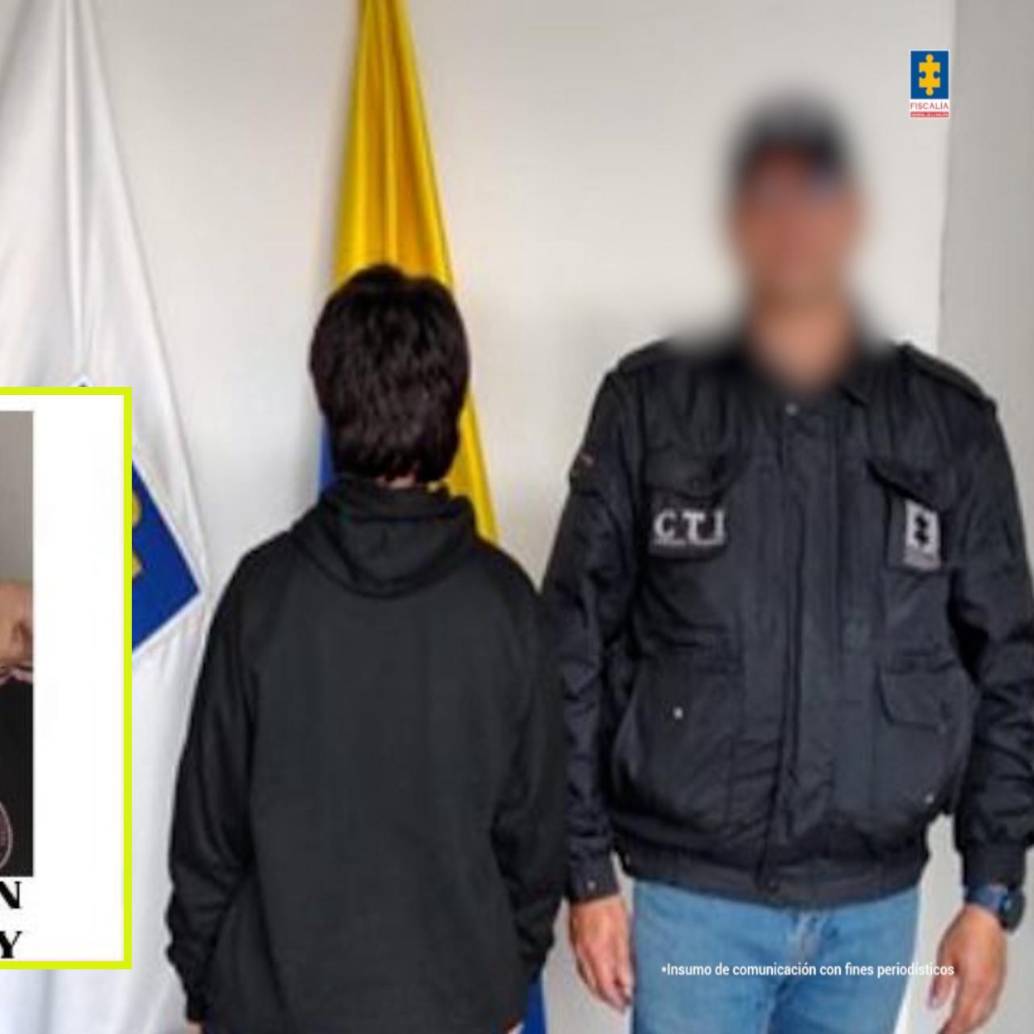 Adelante, el adolescente asesinado en Bogotá. Atrás, uno de los presuntos cómplices del homicidio, también un menor de edad. FOTO: imagen tomada de redes
