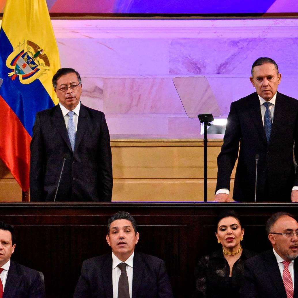 Al inicio de su Gobierno, el presidente Gustavo Petro tuvo mayorías en el Congreso de la República por el apoyo de partidos como el Liberal, Conservador y de La U. FOTO COLPRENSA