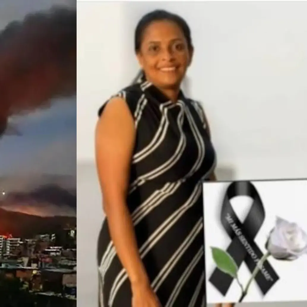 Yohana Rodríguez Sierra resultó víctima del ataque, que al parecer tenía como objetivo antenas de telecomunicaciones ubicadas cerca de su vivienda. Foto: AFP y tomada de redes sociales