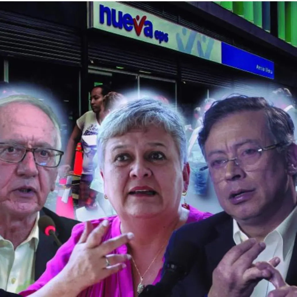 El presidente Gustavo Petro y su ministro Guillermo Jaramillo habían nombrado a Luz María Múnera como interventora encargada, pero se consolidó el nombramiento de Jorge Iván Ospina, el exalcalde Cali. FOTO: Presidencia y EL COLOMBIANO