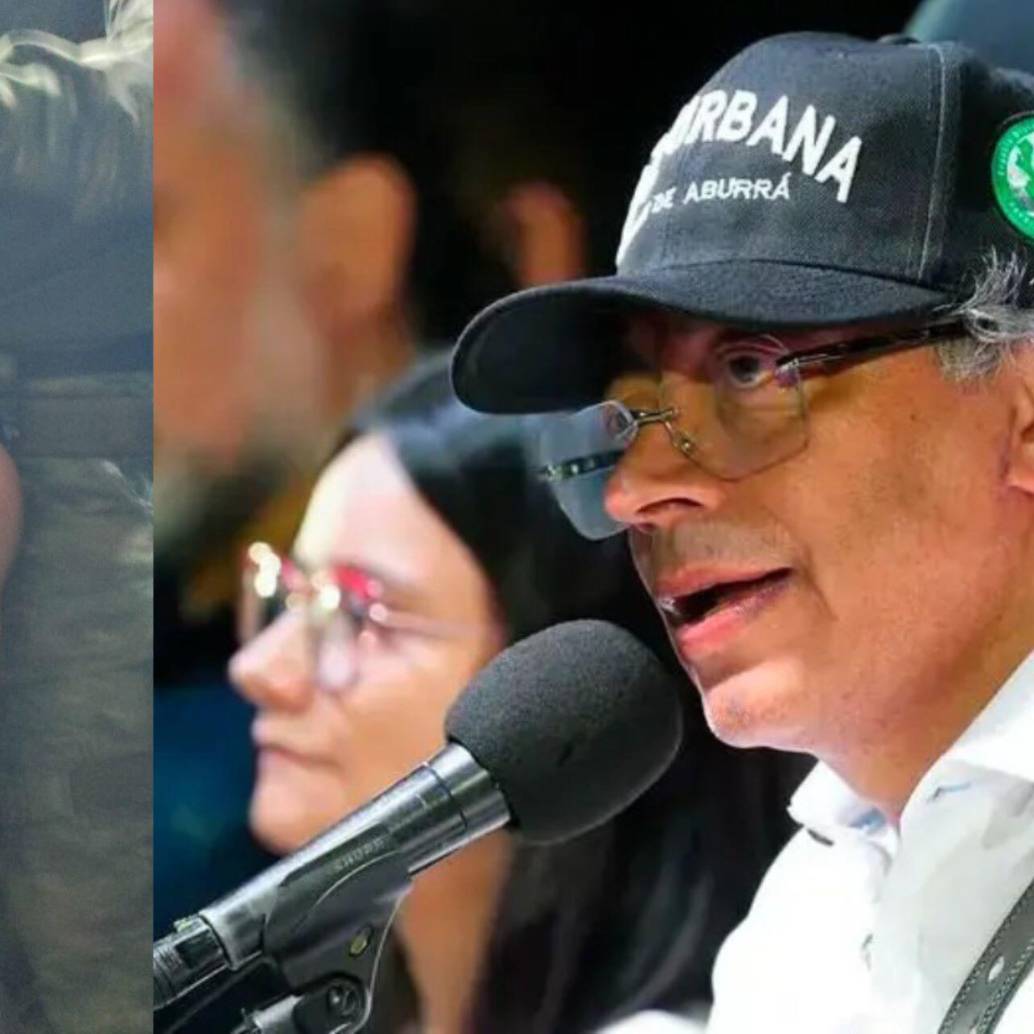 El ministro del Interior del vecino país fue preguntado por medios ecuatorianos si tenía información sobre una reunión entre alias Fito y Gustavo Petro. Fotos: EL COLOMBIANO y Ejército de Ecuador
