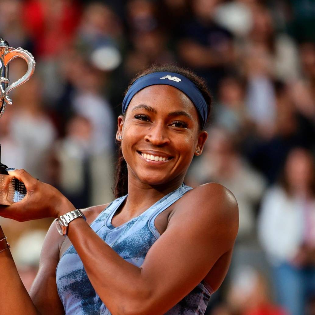 La estadounidense Coco Gauff consiguió su primer título del Grand Slam francés. Es una de las mejores tenistas del mundo. FOTO: TOMADA DEL X DE ROLAND GARROS 