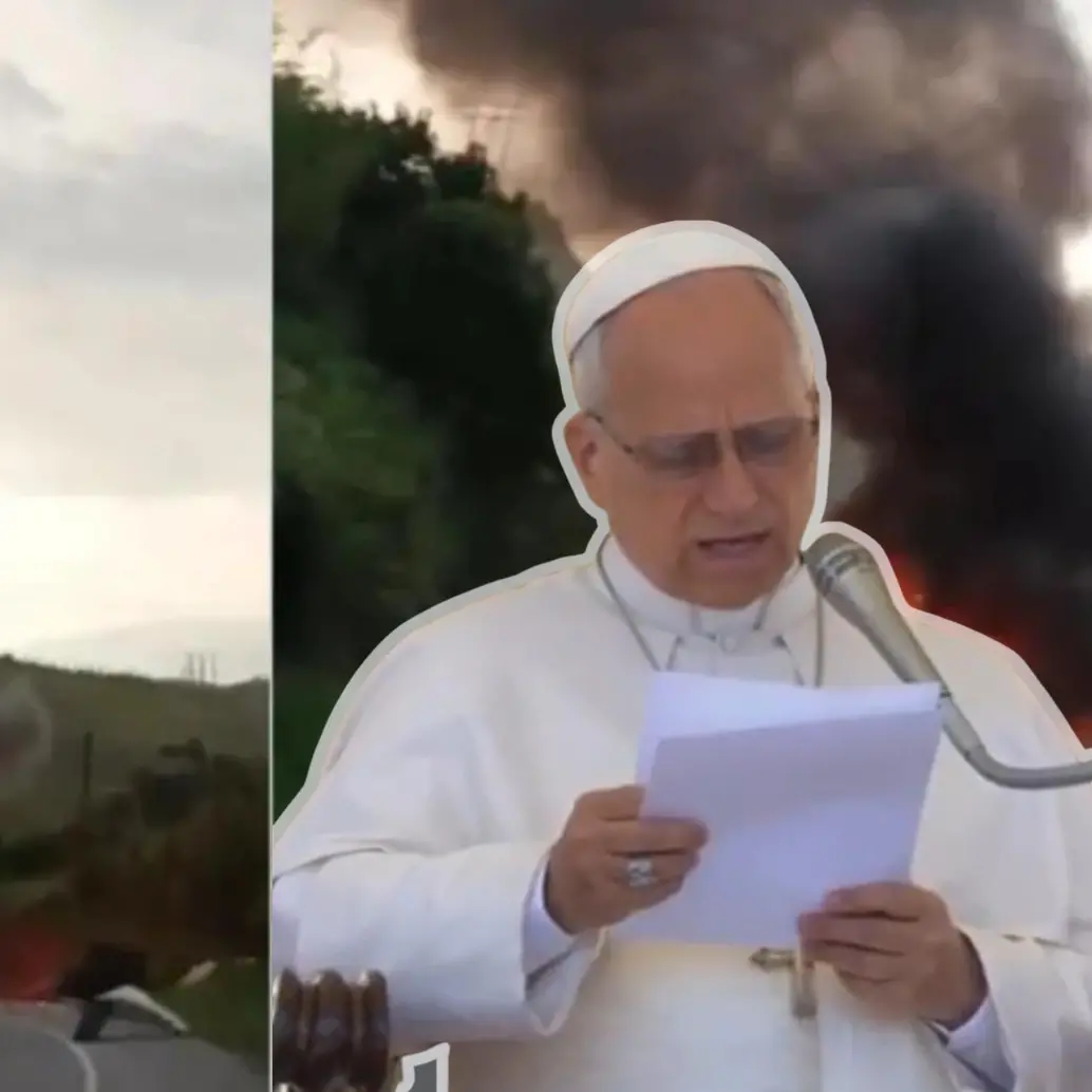 El Papa en la Audiencia General, donde expresó “exhorto a todos a rechazar cualquier forma de violencia y optar decididamente por el camino de la paz” Foto: Captura de video / Vatican Media