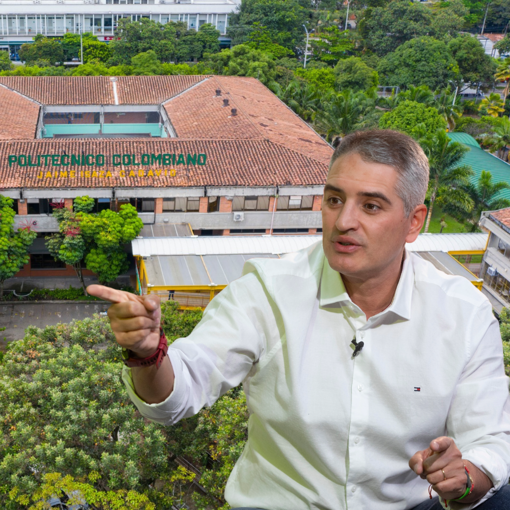 El gobernador Andrés Julián Rendón está impulsando una iniciativa para cambiar el modelo de financiación de las instituciones de educación superior del departamento. FOTOS: EL COLOMBIANO y redes sociales