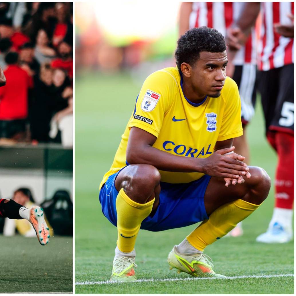 Kerwin Vargas y Jhon Solís, dos colombianos que brillaron el pasado sábado. FOTOS: <b>X AthleticoPR y BCFC</b>
