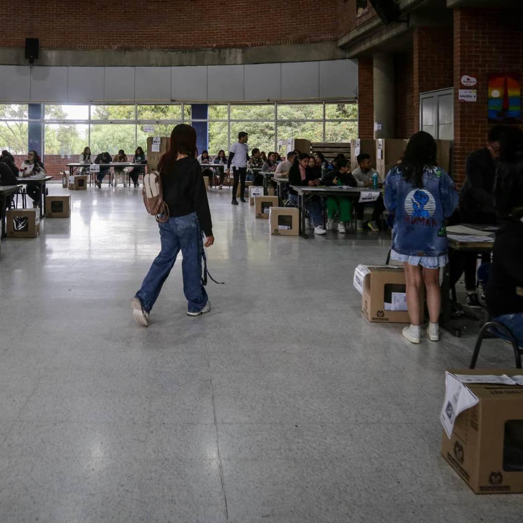 El simulacro se desarrolló de manera simultánea en los 32 departamentos del país. Foto: Colprensa