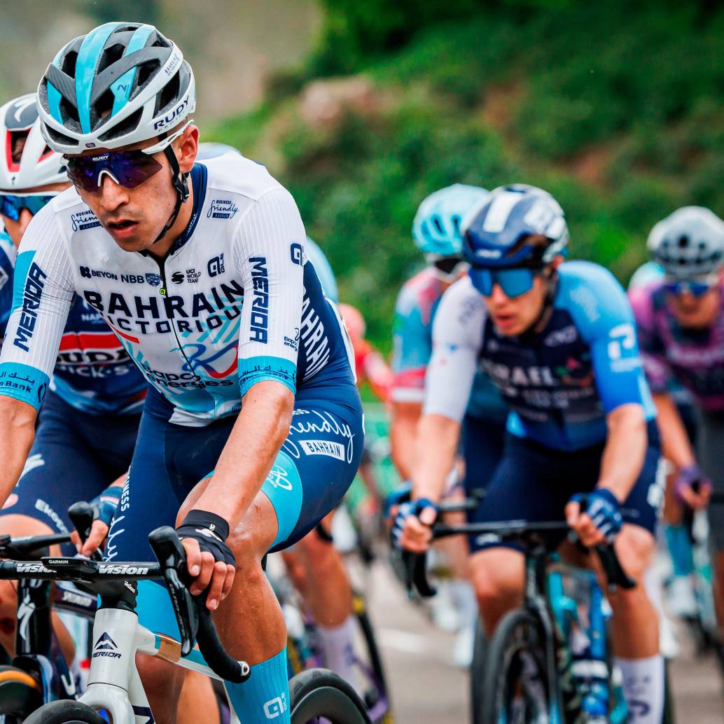 Santiago Buitrago ya goza de respeto en el pelotón mundial. Ganó fracciones en el Giro de Italia y ahora busca figurar en el Tour. FOTO GETTY