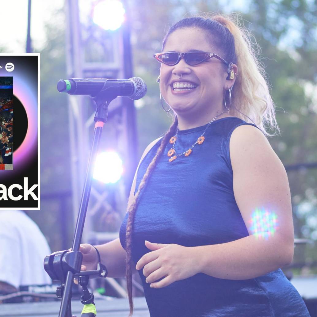 Anlly Marín, la joven artista antioqueña oriunda de Sonsón, Antioquia, combinó los ritmos folclóricos con los bits del Afro House para llevar a otro nivel su canción <i>Flores Blancas.</i> FOTO: Cortesía, Anlly Marín y EA Sports FC 26