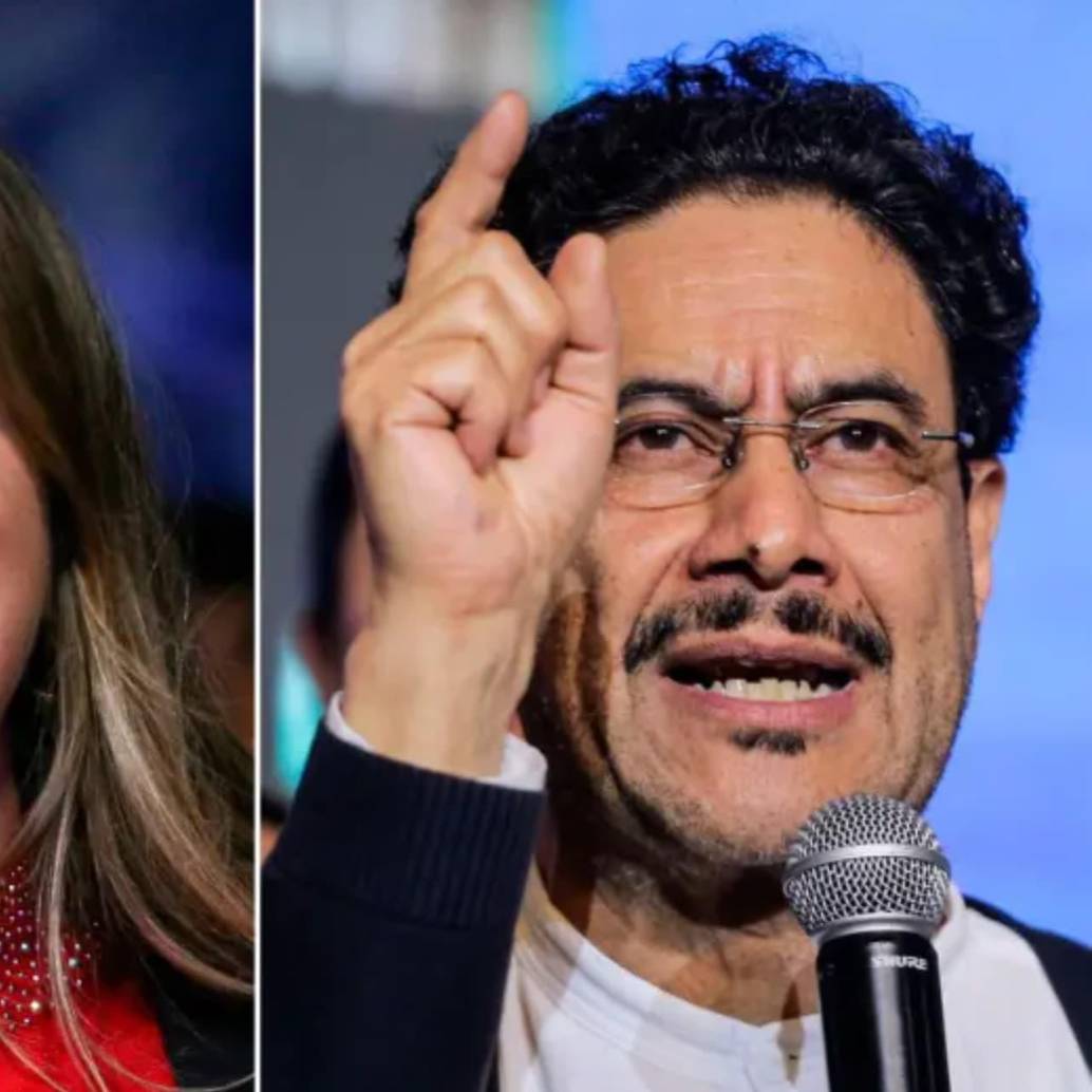Paloma Valencia e Iván Cepeda representan fuerzas políticas opuestas de cara a las elecciones presidenciales. FOTOS: Colprensa