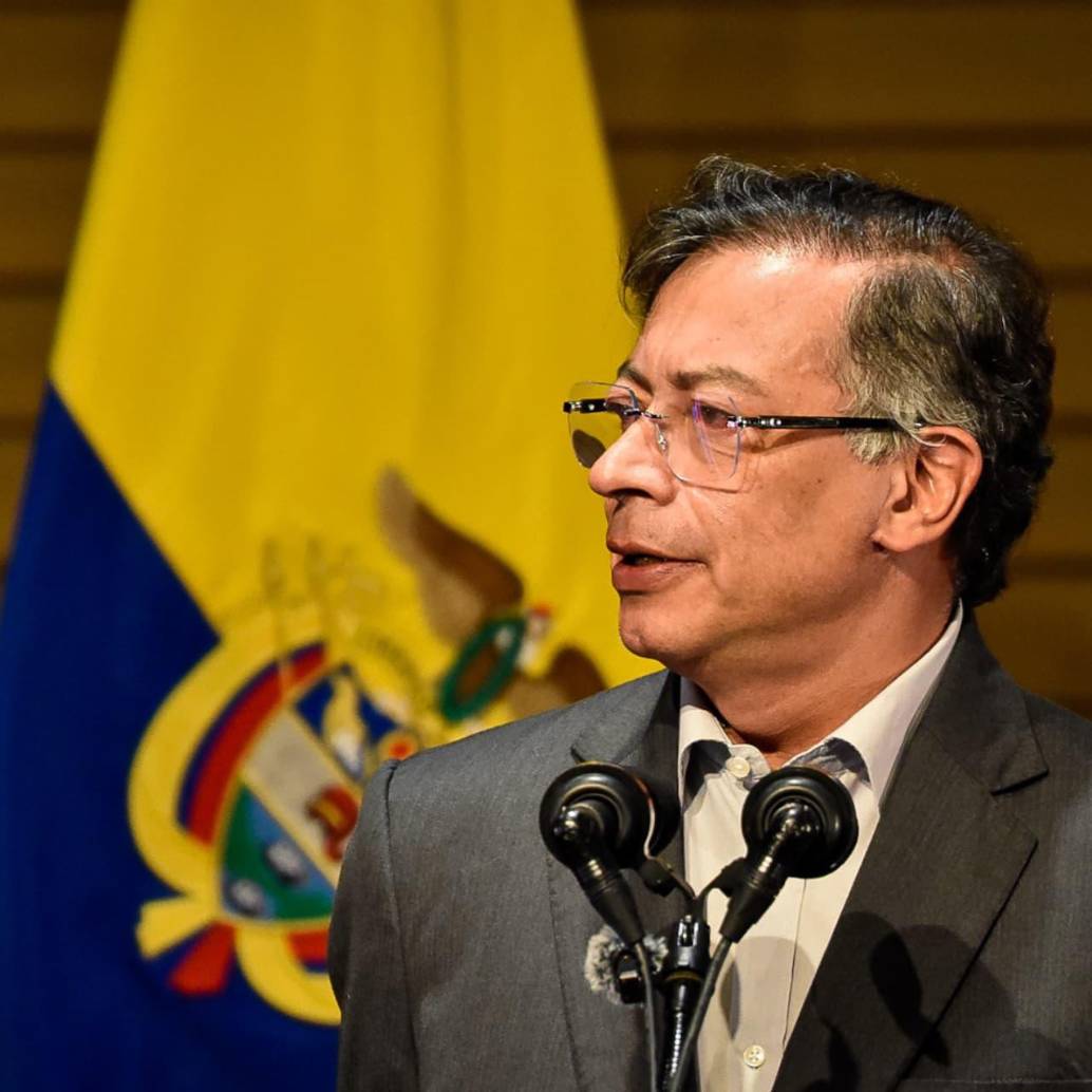 El presidente Gustavo Petro no pudo salir en alocución. Foto: Colprensa