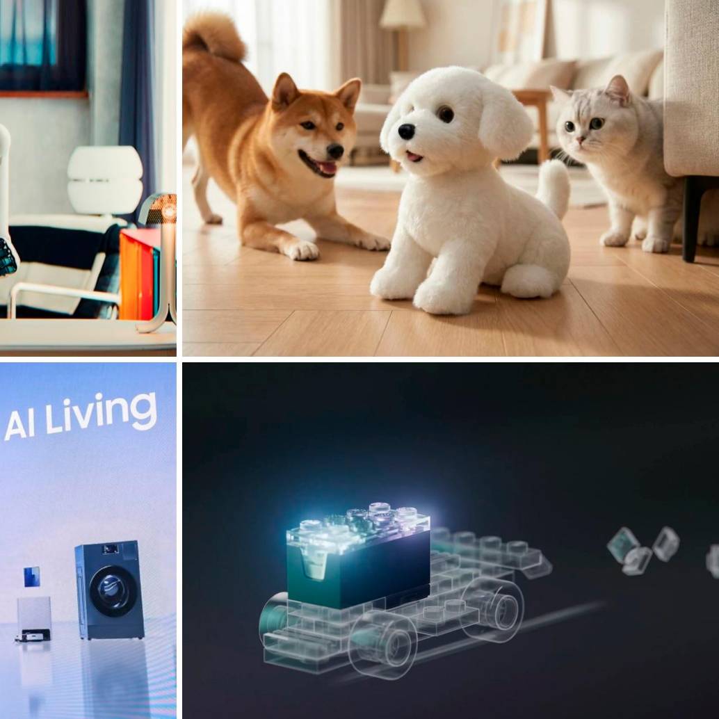 Las novedades en robótica e inteligencia artificial que se están presentando en el CES. FOTOS Europa Press y cortesía.