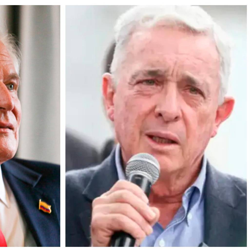 Álvaro Uribe calificó como un asunto “de responsabilidad” la salida de Miguel Uribe Londoño del Centro Democrático, evitando dar más detalles pero respaldando la decisión del partido. FOTO: COLPRENSA