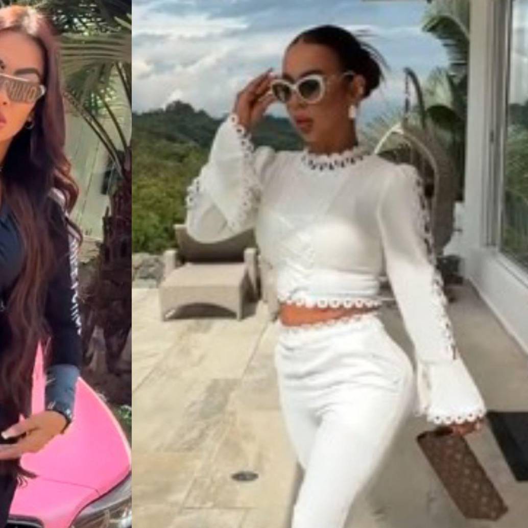 Angie Bonilla es conocida en las redes como Barbie Vanessa, una influencer que muestra una vida llena de excentricidades. FOTOS: Tomadas de redes sociales