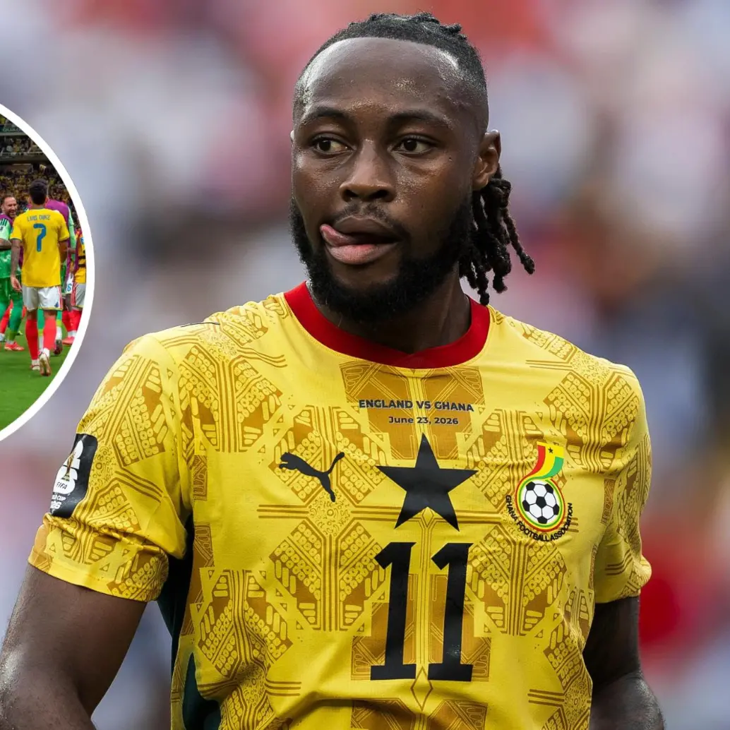 Aunque el gol todavía se le resiste en territorio estadounidense, Antoine Semenyo sostiene con argumentos numéricos y futbolísticos la confianza colectiva de su selección, antes de enfrentar a Colombia. FOTO: Juan Antonio Sánchez y Getty