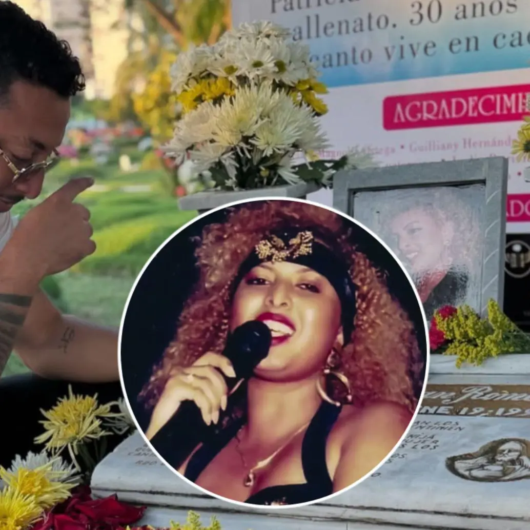 Álex Teherán fue reconocido como hijo de Patricia Teherán luego de 31 años de la muerte de la cantante. Fotos: @alexteheran y Colprensa