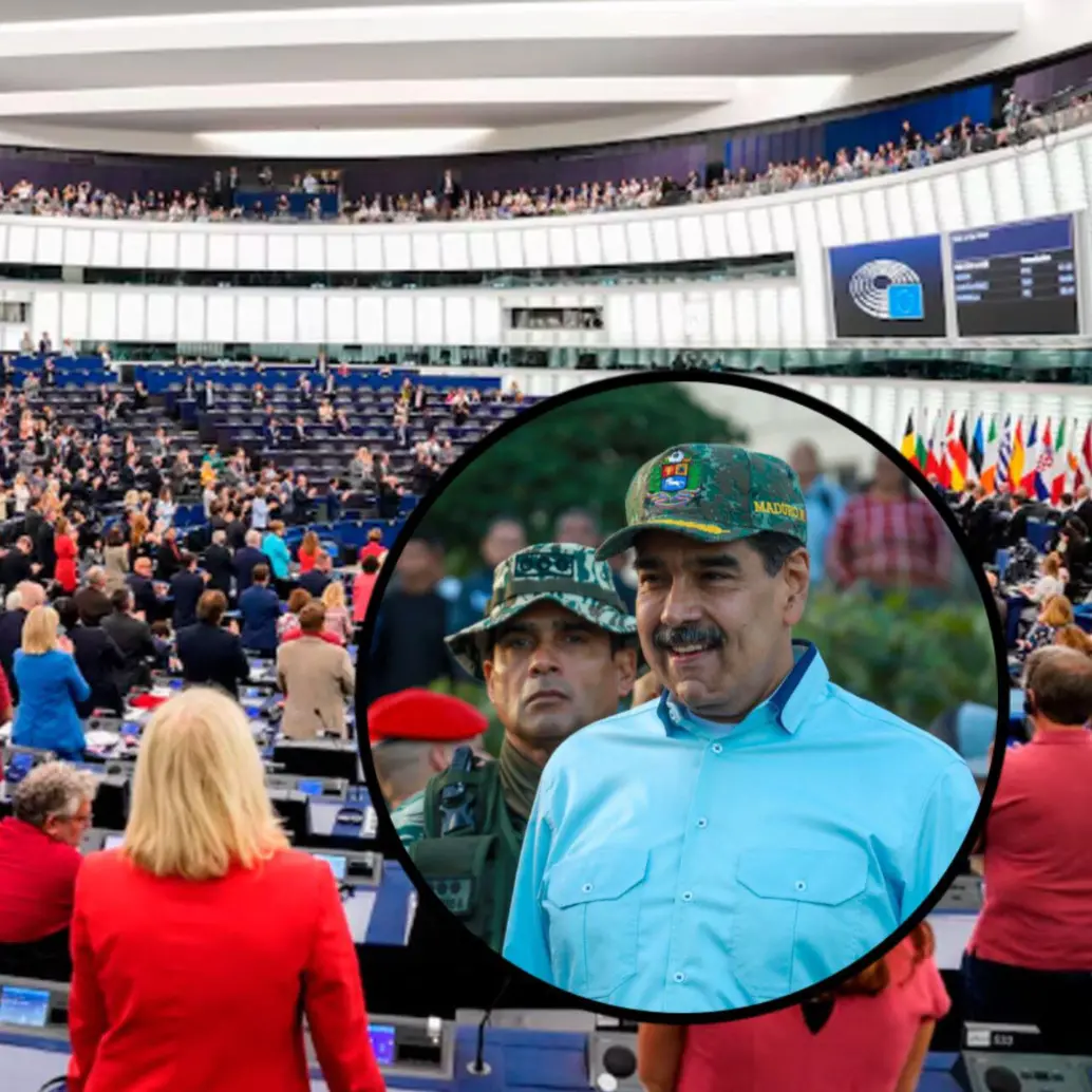 Para el Parlamento Europeo, lo que sucede en Venezuela y en Colombia con organizaciones ilegales es una amenaza global. Fotos: Getty Images y redes sociales 