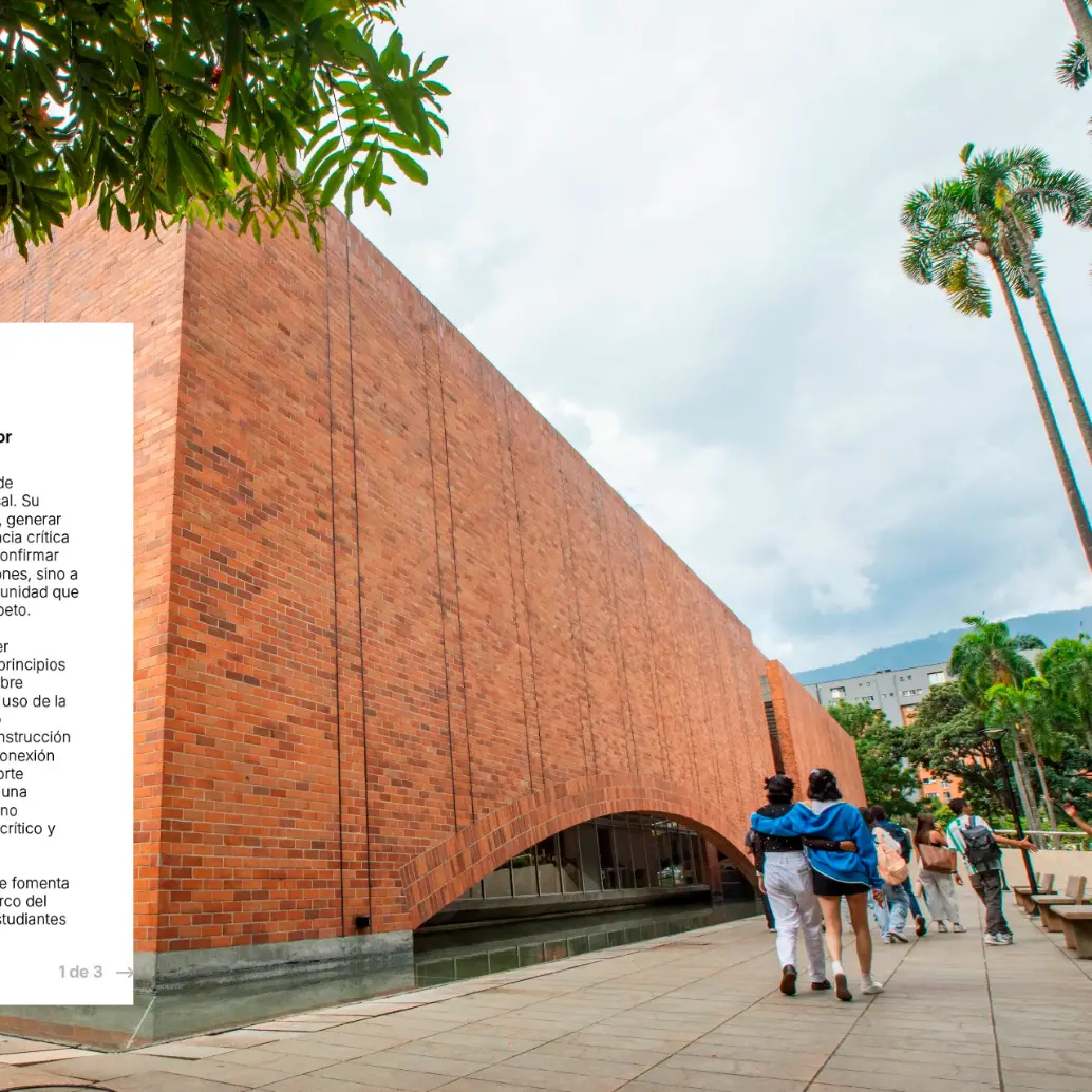 Imagen de la sede de la Universidad Eafit en Medellín. El Consejo Superior de la institución se pronunció sobre la reciente coyuntura por un foro político. FOTO: EL COLOMBIANO