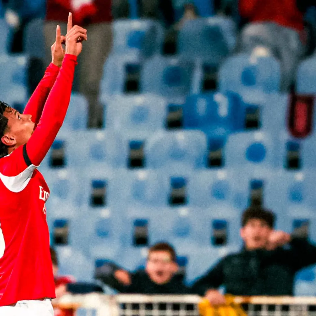 El futbolista colombiano Richard Ríos suma dos goles con el Benfica portugués. Foto: tomada el x de @Benfica