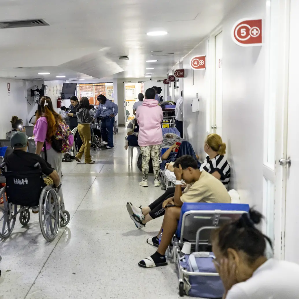 Imagen de referencia del área de urgencias del Hospital General de Medellín. Foto: Andrés Camilo Suárez Echeverry.
