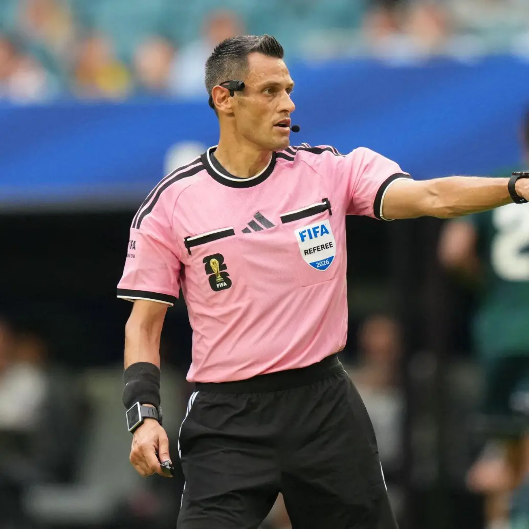 Maurizio Mariani dirigirá su segundo partido en el Mundial 2026. Foto: AFP