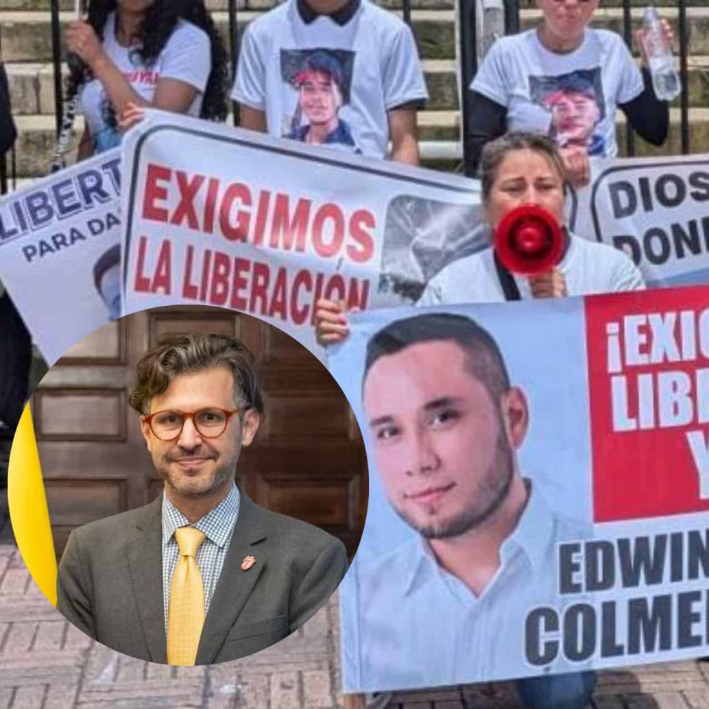 La cancillería ha estado en constante diálogo con las familias de los detenidos. FOTO: Cancillería y cortesía familias