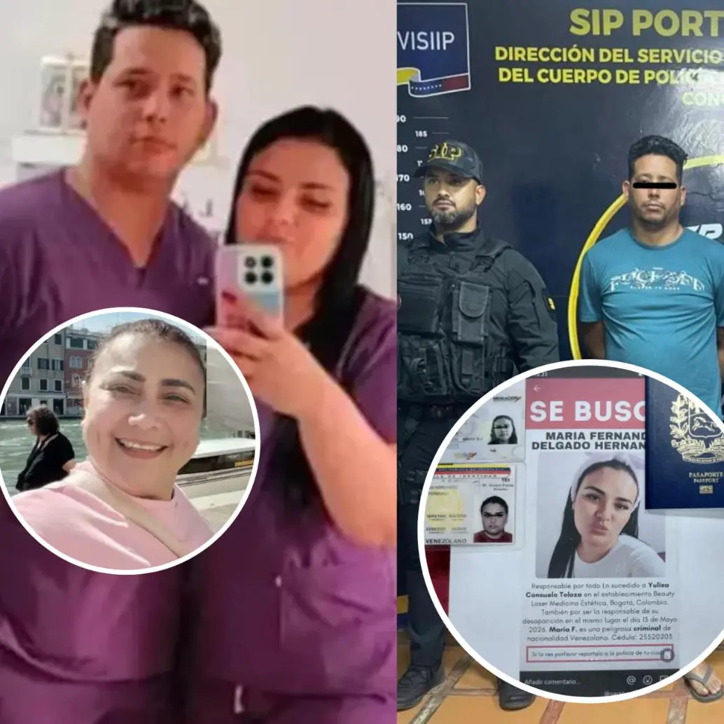 Urgente | Autoridades venezolanas capturan a dos señalados por el caso de Yulixa Toloza. Foto: cortesía