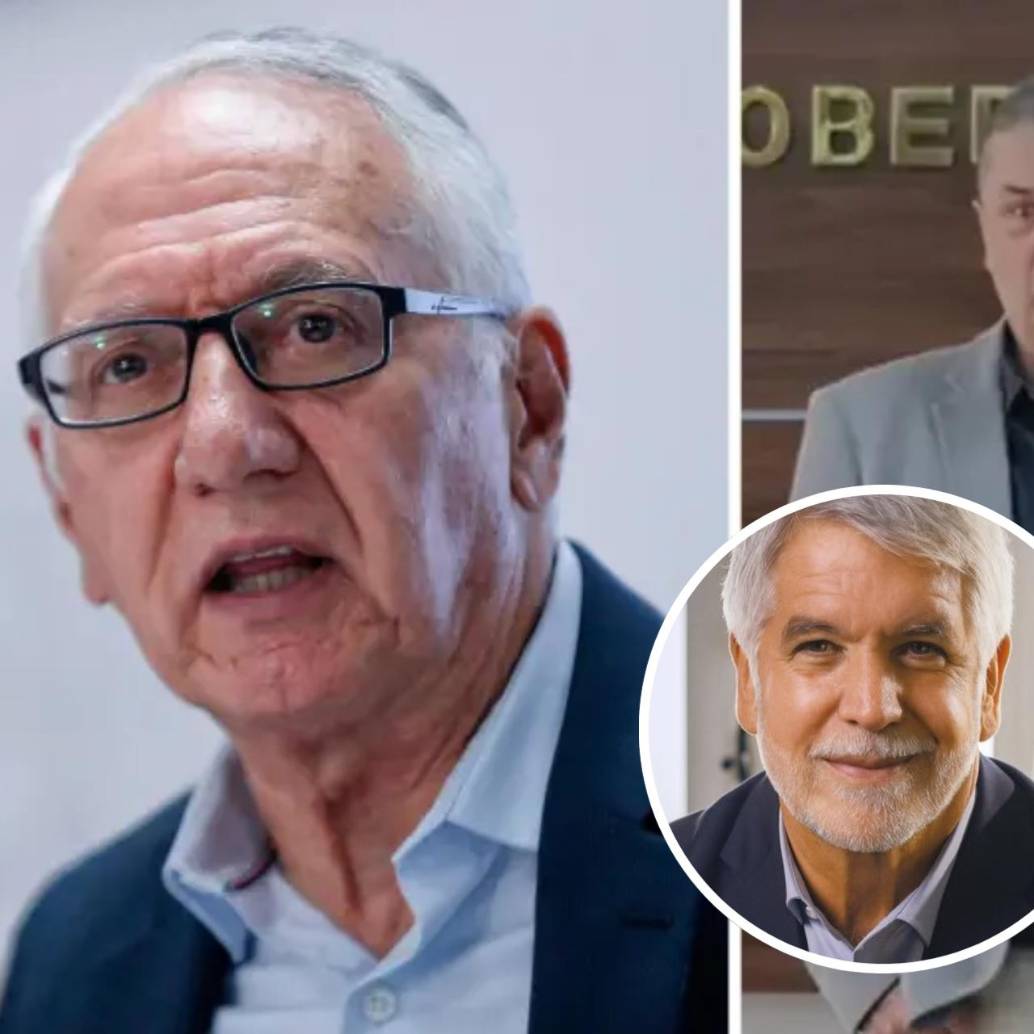 El funcionario evadió su responsabilidad por la crisis de esa institución y señaló que sería culpa de la “politiquería”, por lo que ahora es criticado por diferentes sectores del país. FOTO: Colprensa, Gobernación de Antioquia y redes sociales @EnriquePenalosa