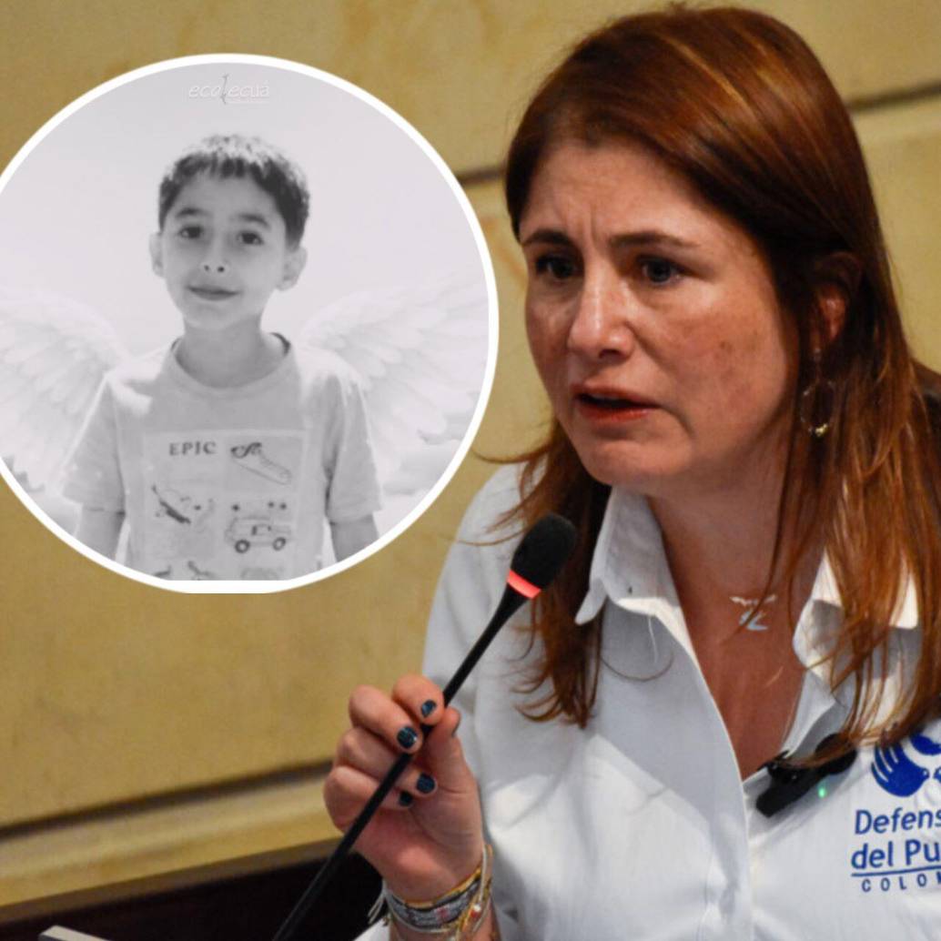 La defensora del Pueblo, Iris Marín, reconoció que la muerte del niño Kevin Acosta es responsabilidad del sistema de salud. Fotos: Colprensa y redes sociales 