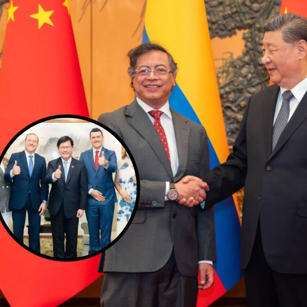 La visita de congresistas a Taiwán habría provocado la cancelación de la visita a China que el Gobierno Nacional tendría planeada para fin de año. Fotos: Colprensa y redes sociales