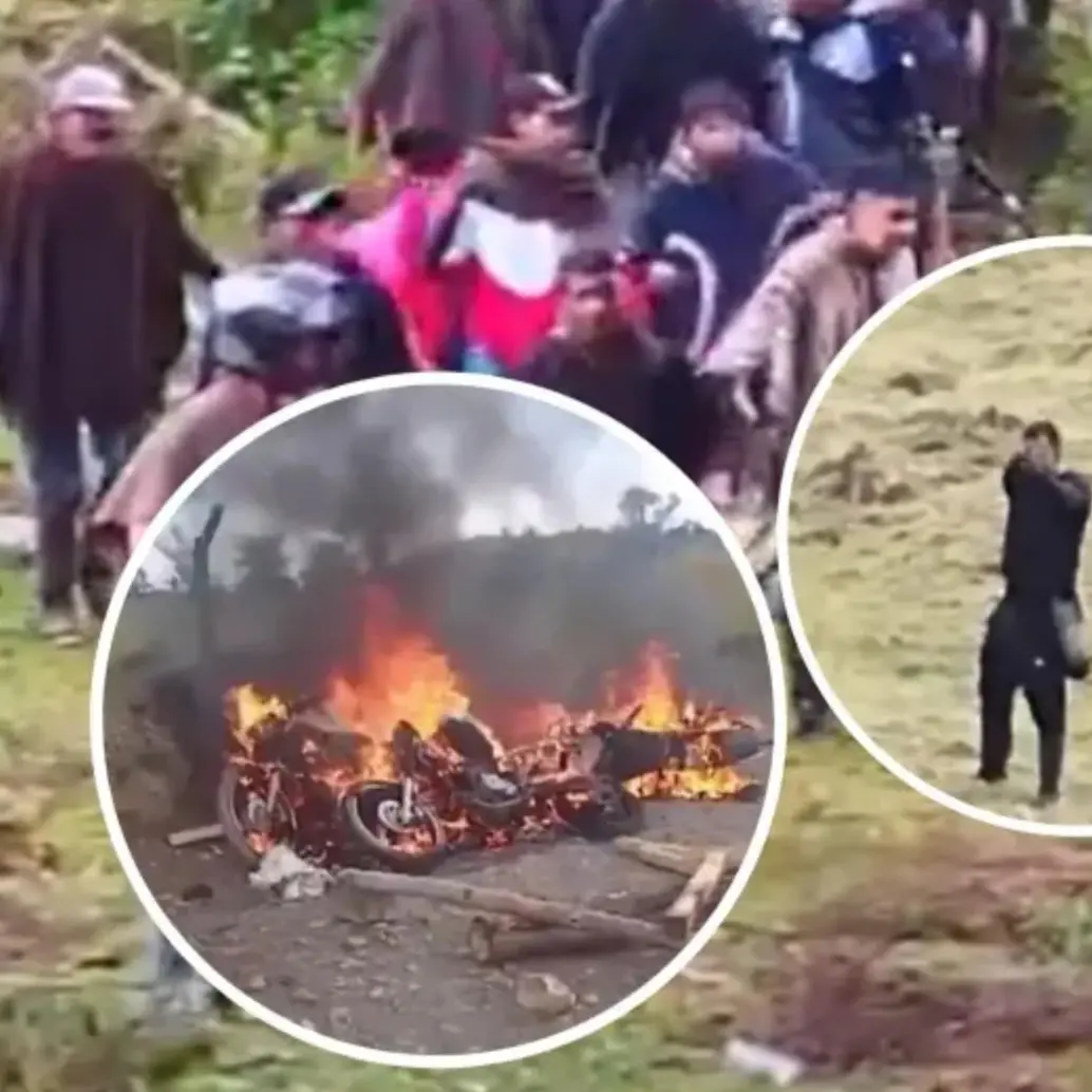 Un saldo de seis personas fallecidas y aproximadamente 114 heridas dejaron los graves enfrentamientos interétnicos en el municipio de Silvia, según el balance oficial entregado por el alcalde Juan Carlos López. FOTO: Captura de video de redes sociales 