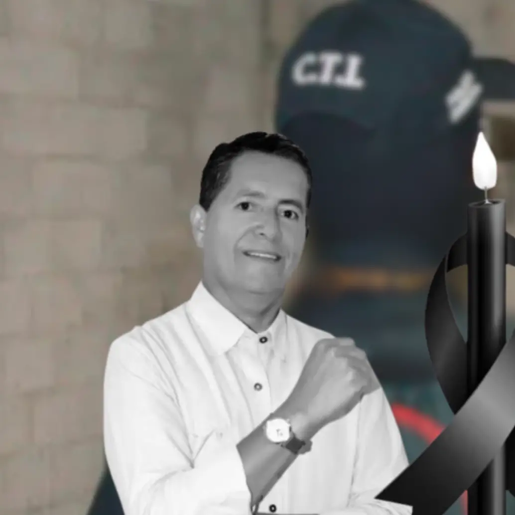 Oscar Becerra, líder de la junta de acción comunal del barrio San Luis, en Cali. FOTO: Redes sociales y Colprensa.