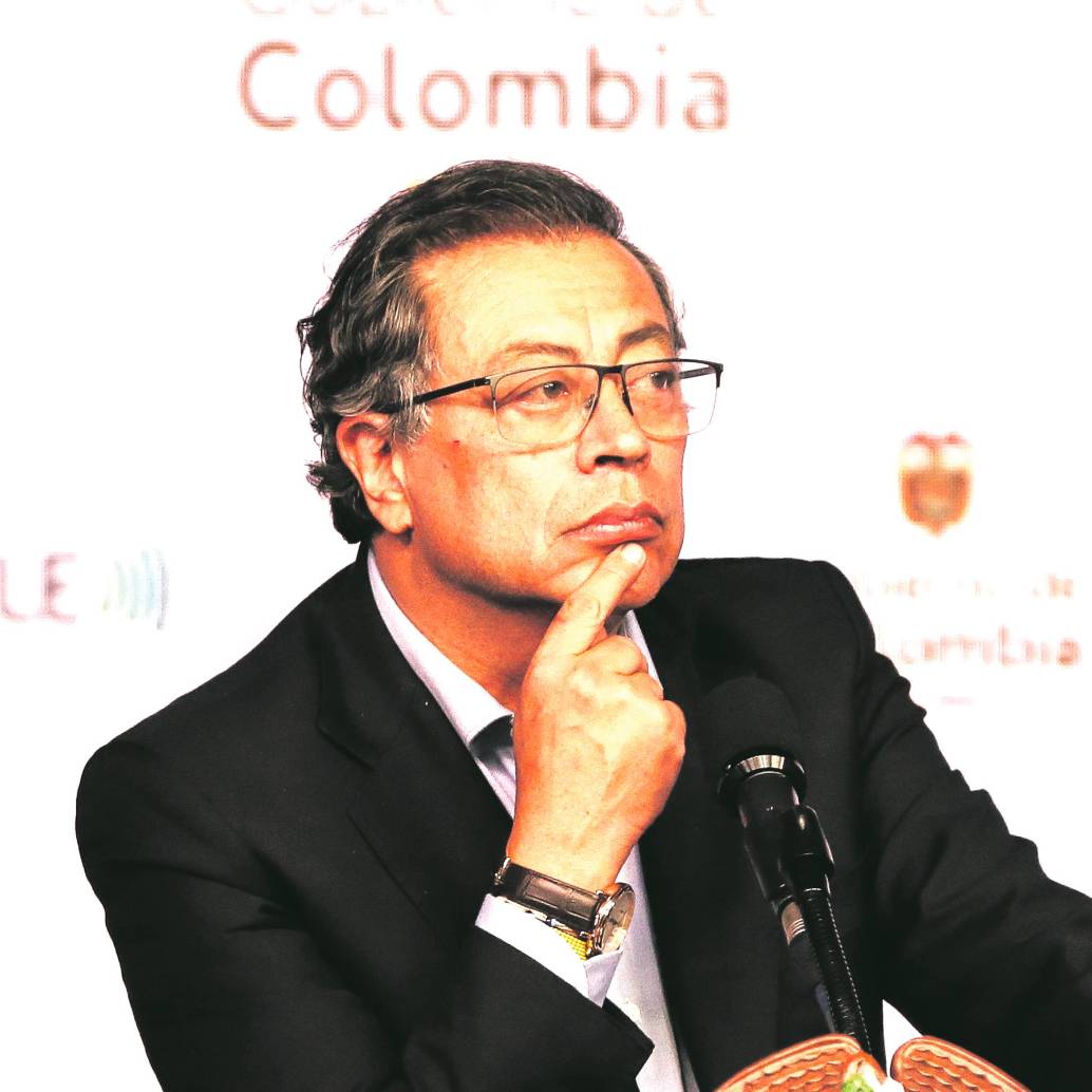 Gustavo Petro, presidente de Colombia. FOTO COLPRENSA.