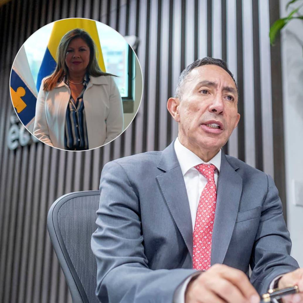Ricardo Roa, presidente de Ecopetrol y la fiscal general, Luz Adriana Camargo. Foto: Colprensa