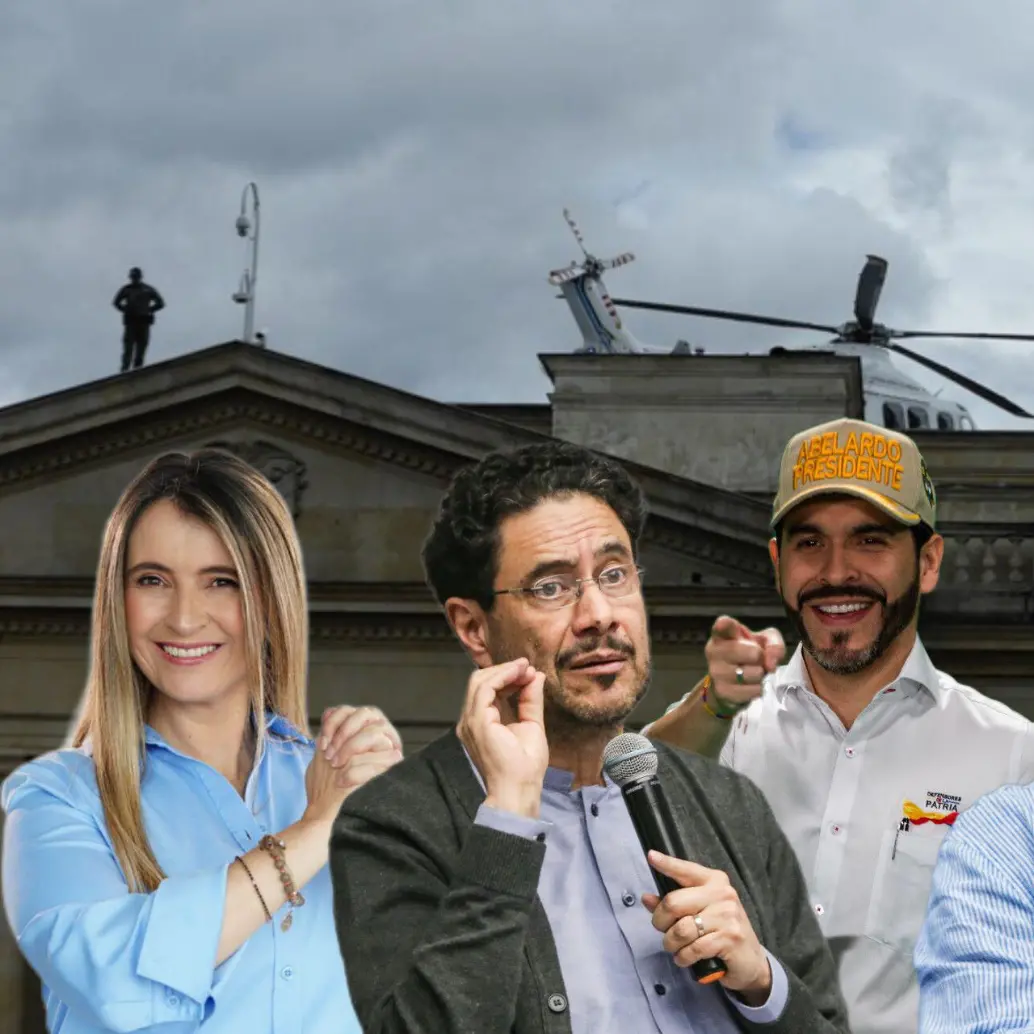 La firma CB Global midió la intención de voto de los candidatos Paloma Valencia, Iván Cepeda, Abelardo de la Espriella y Sergio Fajardo. Fotos: Colprensa y EL COLOMBIANO