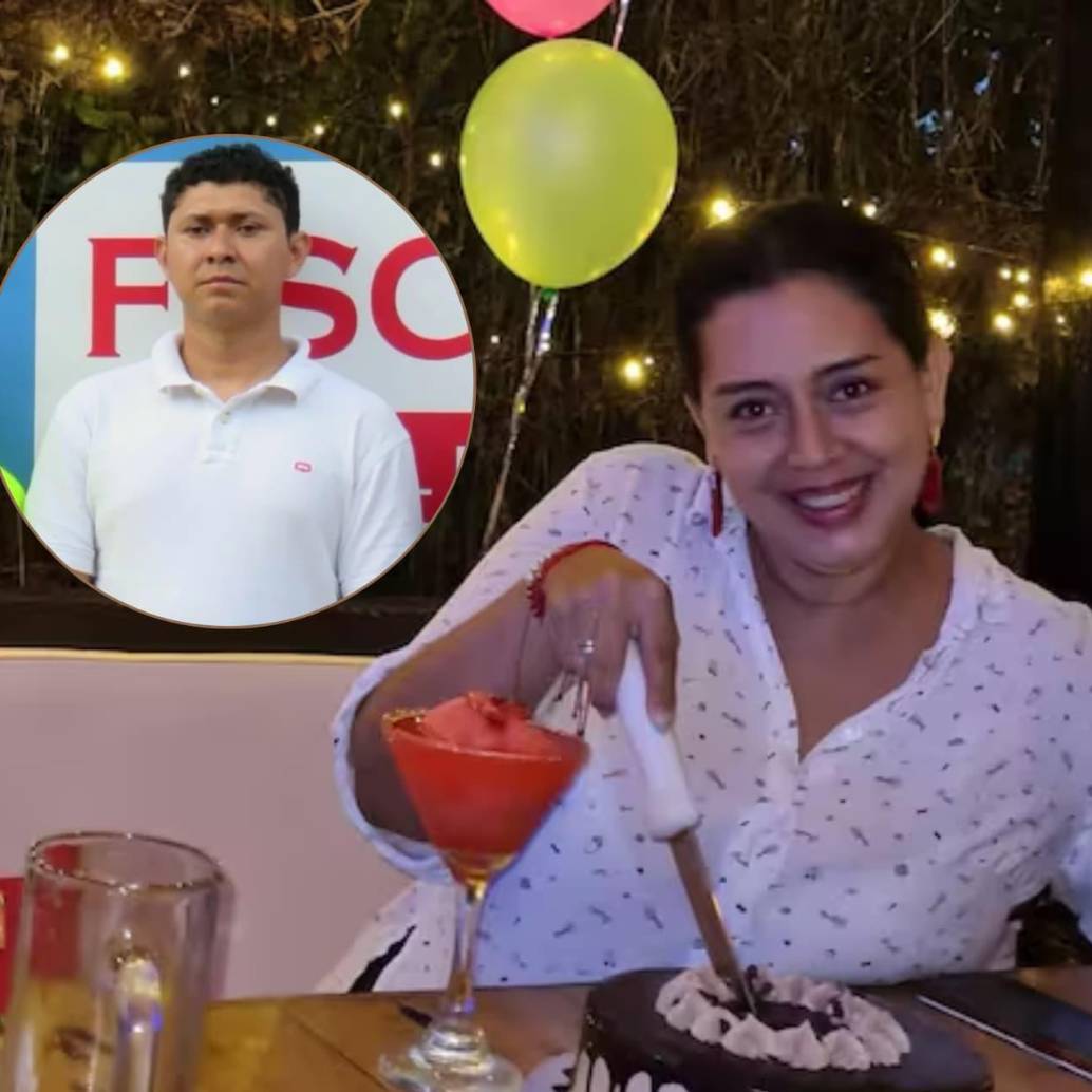 Diego Estrada, presunto responsable del feminicidio de la enfermera Diana Milena Carrero. Foto: redes sociales y Fiscalía