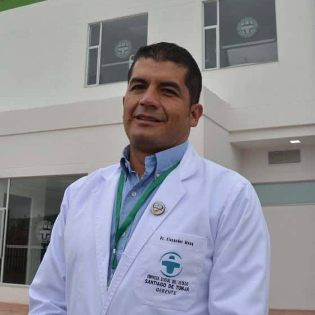 Alexander Mesa Romero, suspedido agente interventor de la EPS Coosalud. Foto: redes sociales.