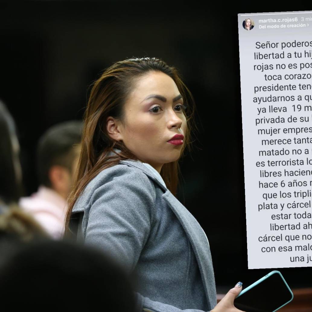 La mujer publicó un mensaje en redes sociales en el que pidió la libertad de su hija y cuestionó su traslado al Complejo Carcelario de Ibagué. FOTO Colprensa-redes sociales