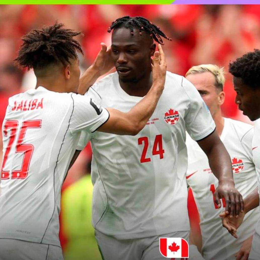 El seleccionado de Canadá se unió a Estados Unidos y México como los anfitriones que clasificaron a 16avos de final. Foto: tomada del x de @FifaWorldCup