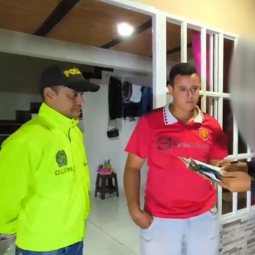 Alberto Antonio Araújo Rivera, capturado por atentado contra el periodista Gustavo Chica. Foto: Fiscalía
