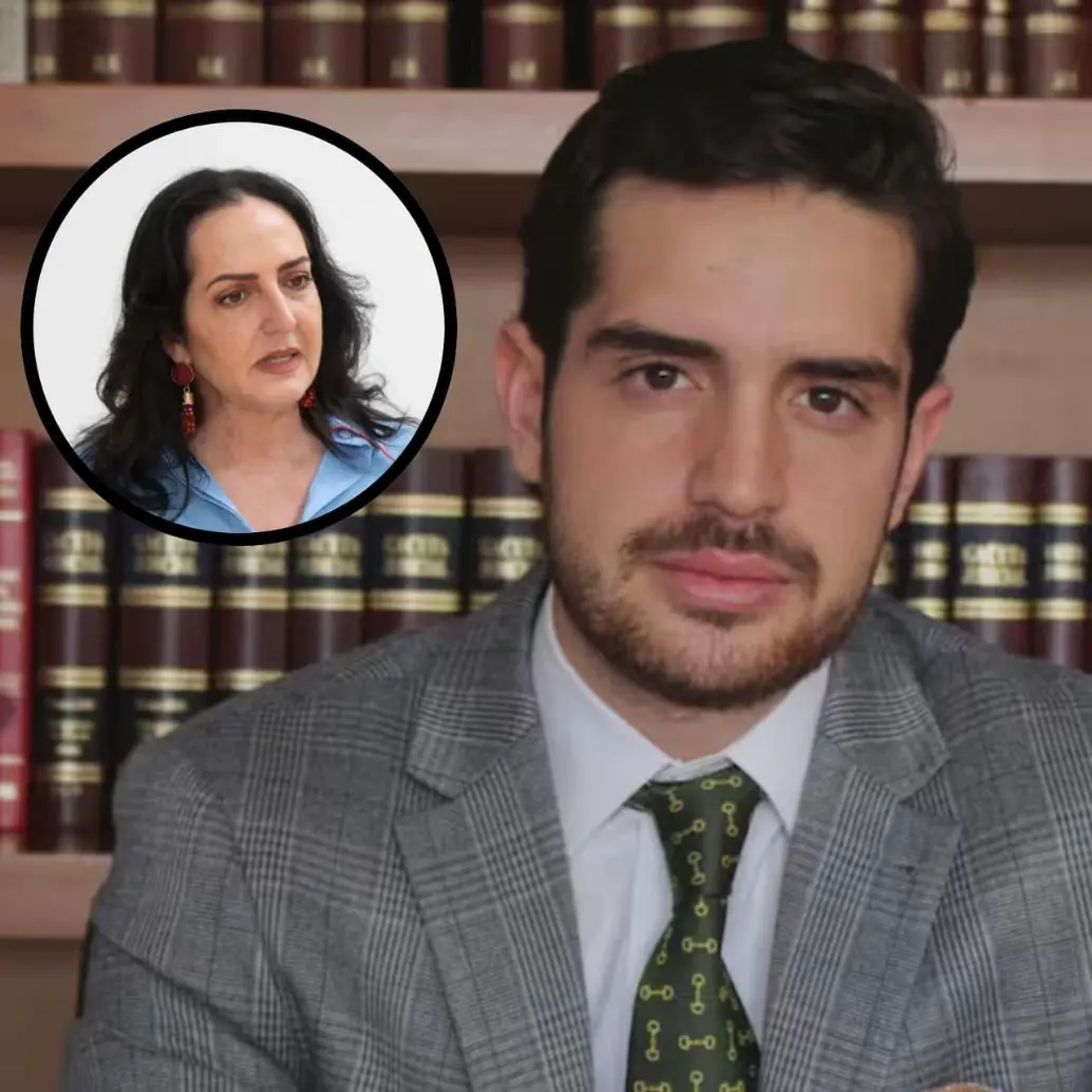 Juan José Lafaurie Cabal, hijo de María Fernanda Cabal y José Félix Lafaurie. Foto: Colprensa/Esneyder Gutiérrez.