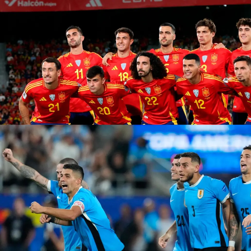 España y Uruguay deberán enfrentarse en el grupo H del Mundial 2026. Foto: GETTY. 