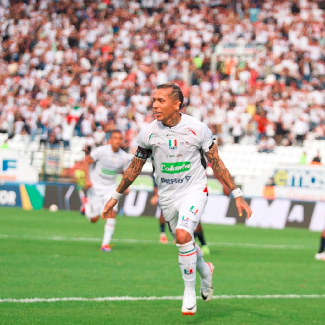 Dayro Moreno es el goleador de moda del fútbol colombiano. FOTO COLPRENSA
