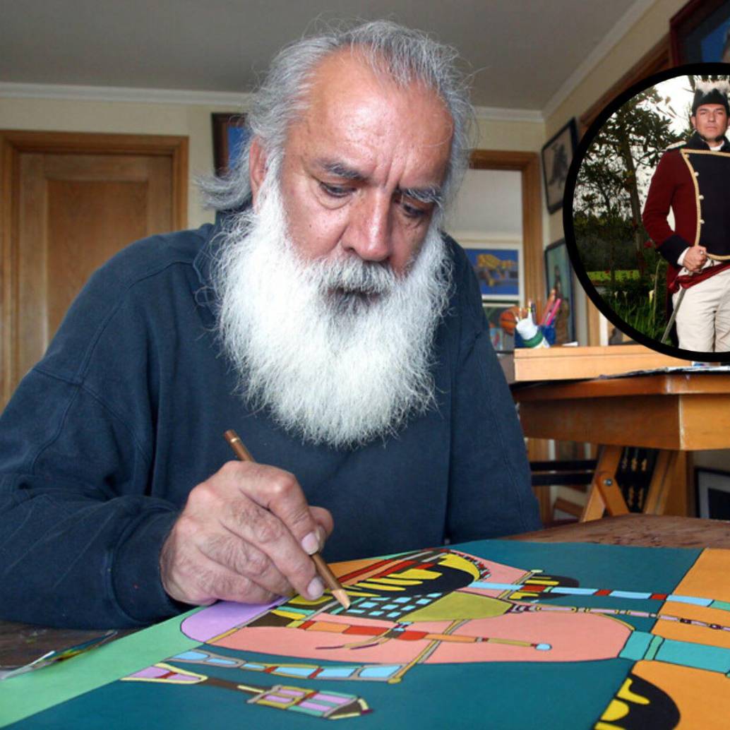 Gustavo Angaria Jr. habló de los últimos días junto a su padre, quien murió a sus 83 años en la mañana del viernes. Fotos: Colprensa